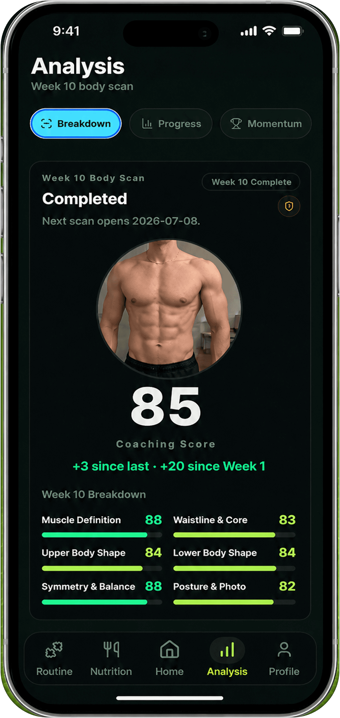 Reset90 AI Body Skin progress preview