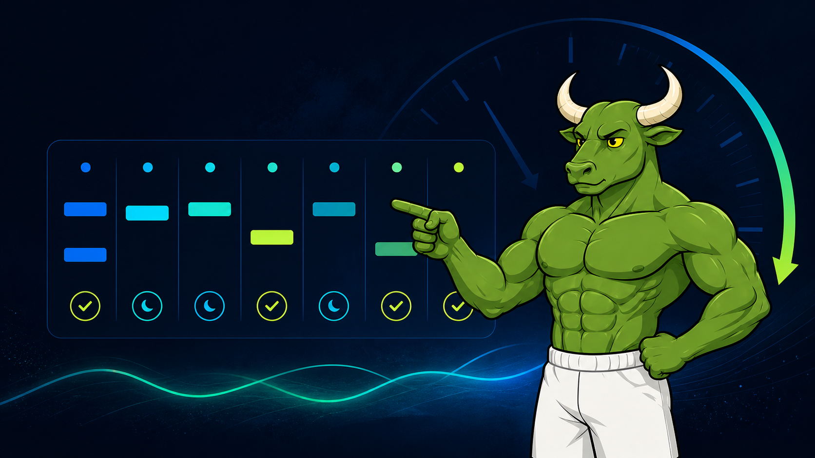 Green Bull coaching a weekly ab training and recovery schedule